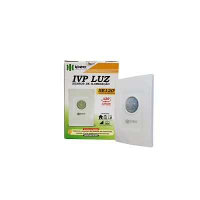 Sensor Iluminacao Ivp Luz Se120 Embutir