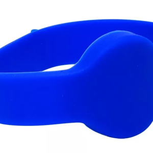 Pulseira De Silicone Azul Rfid Nice/linear