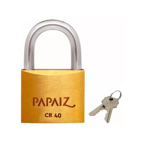 Cadeado Papaiz 40mm Com 2 Chaves